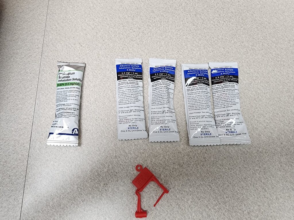 Airway pouch contents
